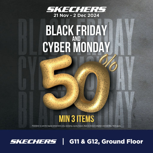 Black Friday & Cyber Monday Special by Skechers Sunway Velocity