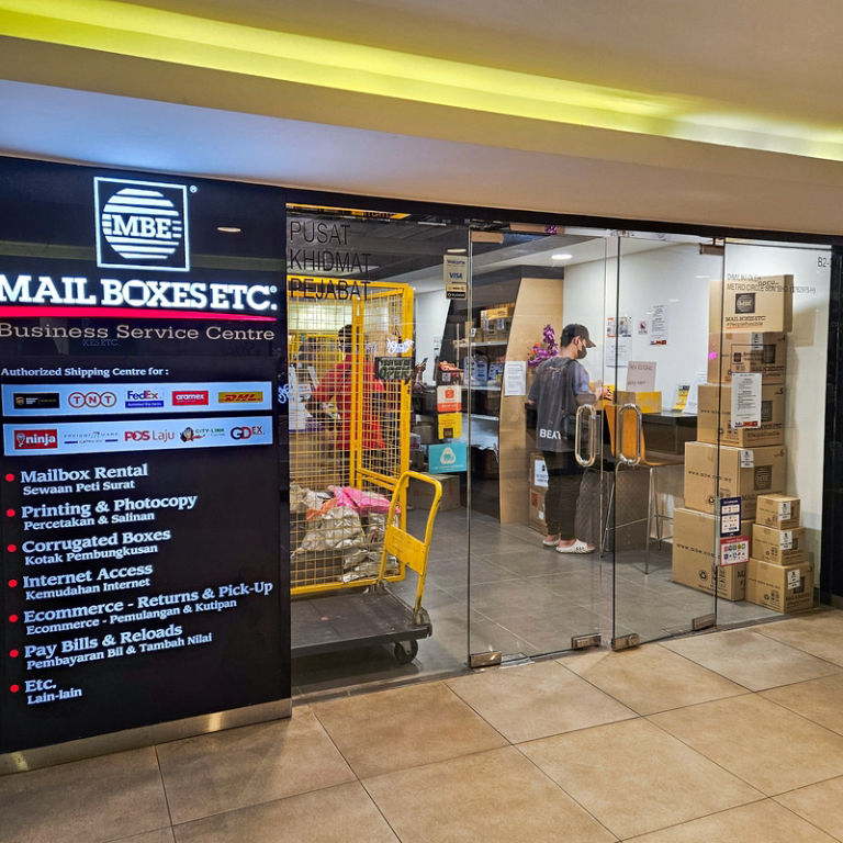 Mail Boxes Etc. @ Sunway Velocity - Elevate your Lifestyle